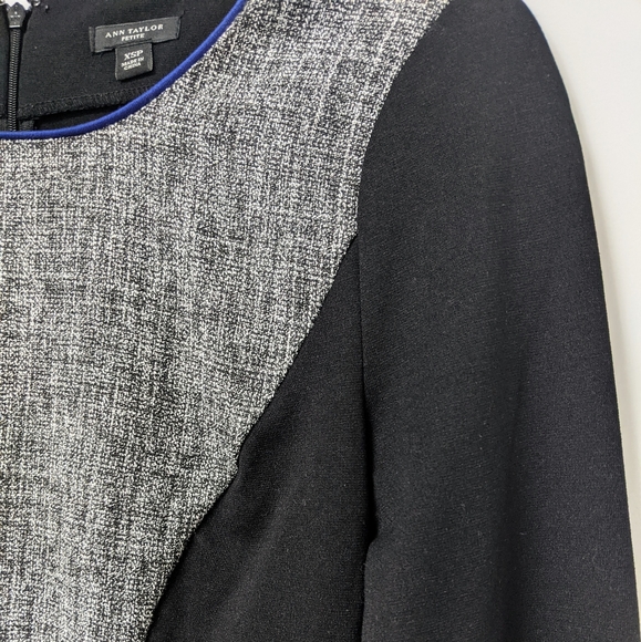 ANN TAYLOR Petite Color block Dressy Top - Picture 7 of 14